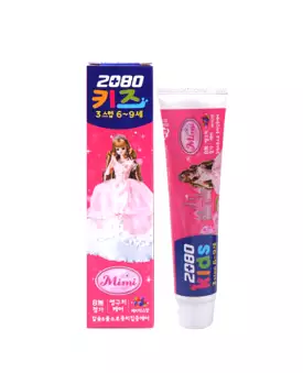 2080 Mimi Kids 3 Step Toothpaste Berry Mix Scent 75g Oral Children Dental Care Paraben Free Teeth Vitamin E