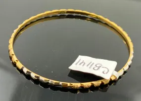 21K Solid Gold Children Bangle CB1141