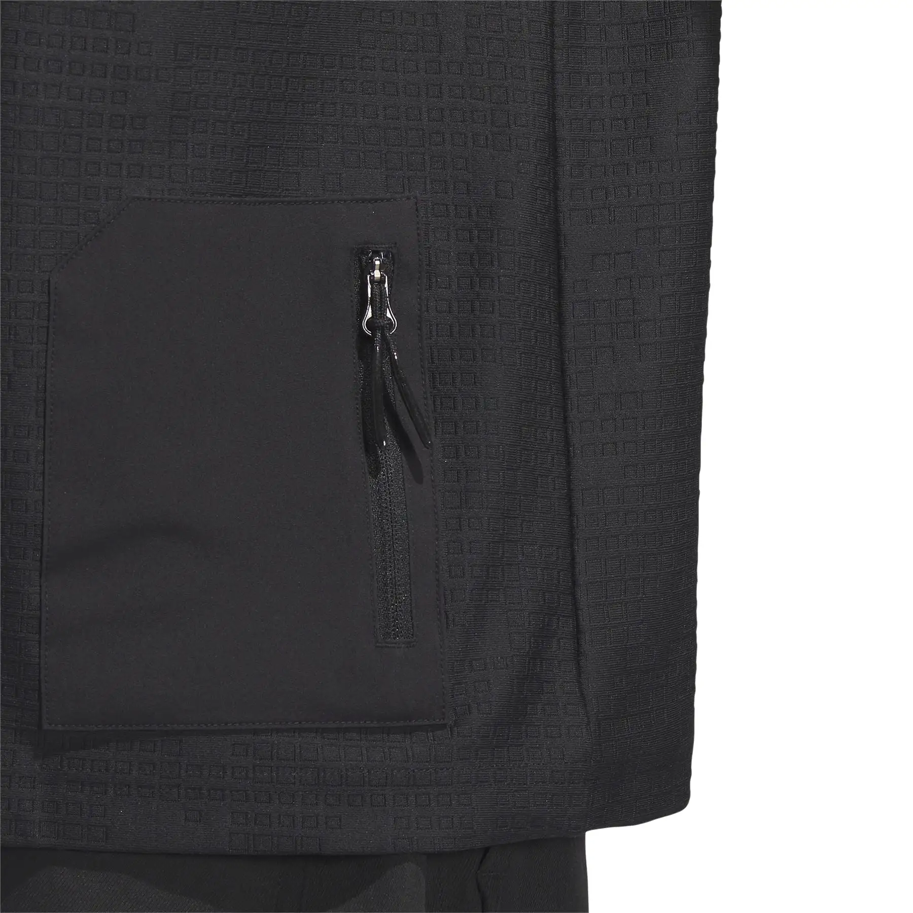 Adicross Mock Neck Polo Black - AW23