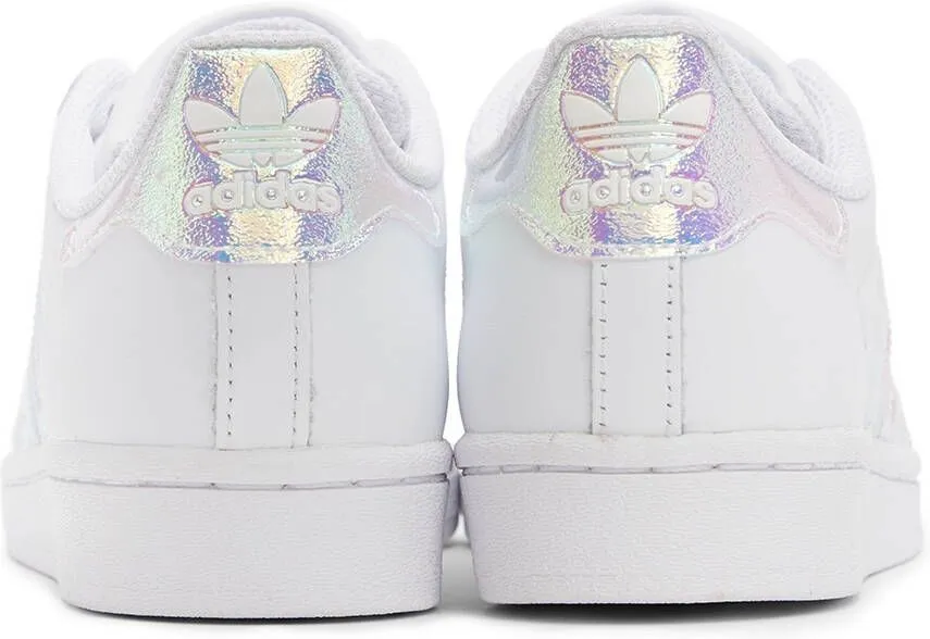 Adidas Kids White Superstar Big Kids Sneakers