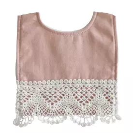 Alimrose Erin Bib Pink Linen