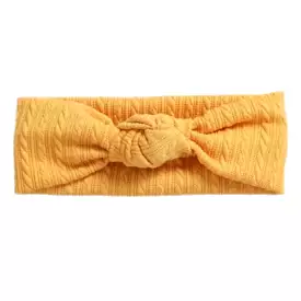 ArchNOllie Mara Twist Knot - Sunny Yellow