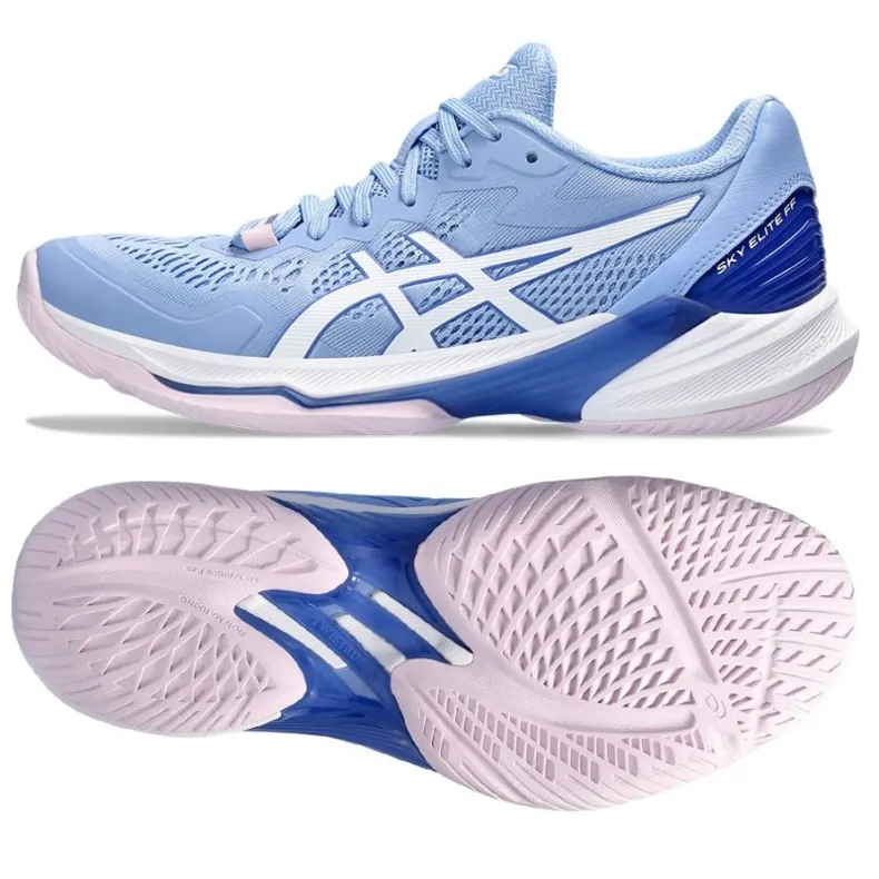 Asics Sky Elite Ff 2 W volleyball shoes 1052A053-403 blue