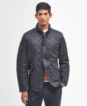 Barbour Flyweight Chelsea Quilted Jacket Men's Black - A One Clothing