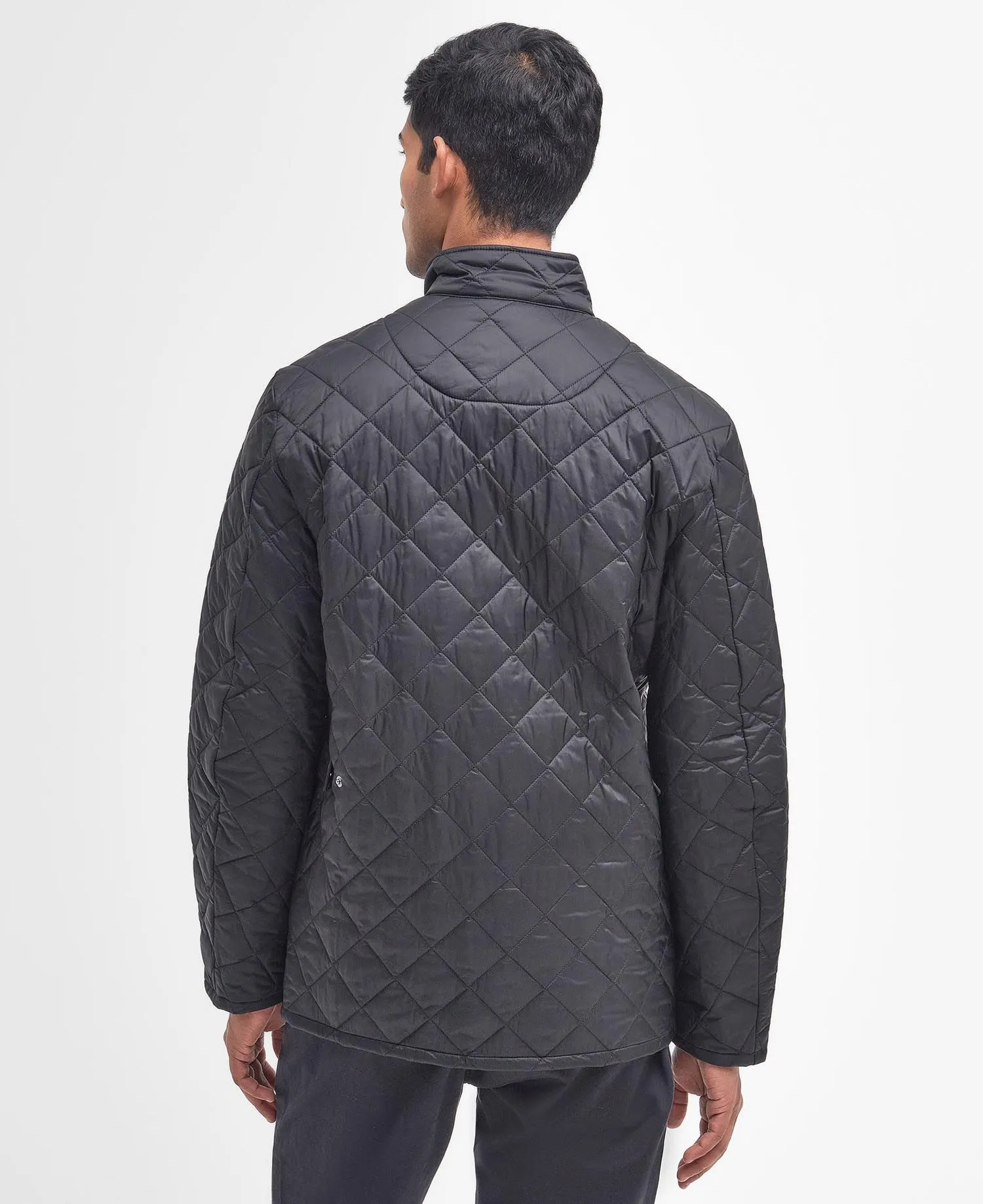 Barbour Flyweight Chelsea Quilted Jacket Men's Black - A One Clothing