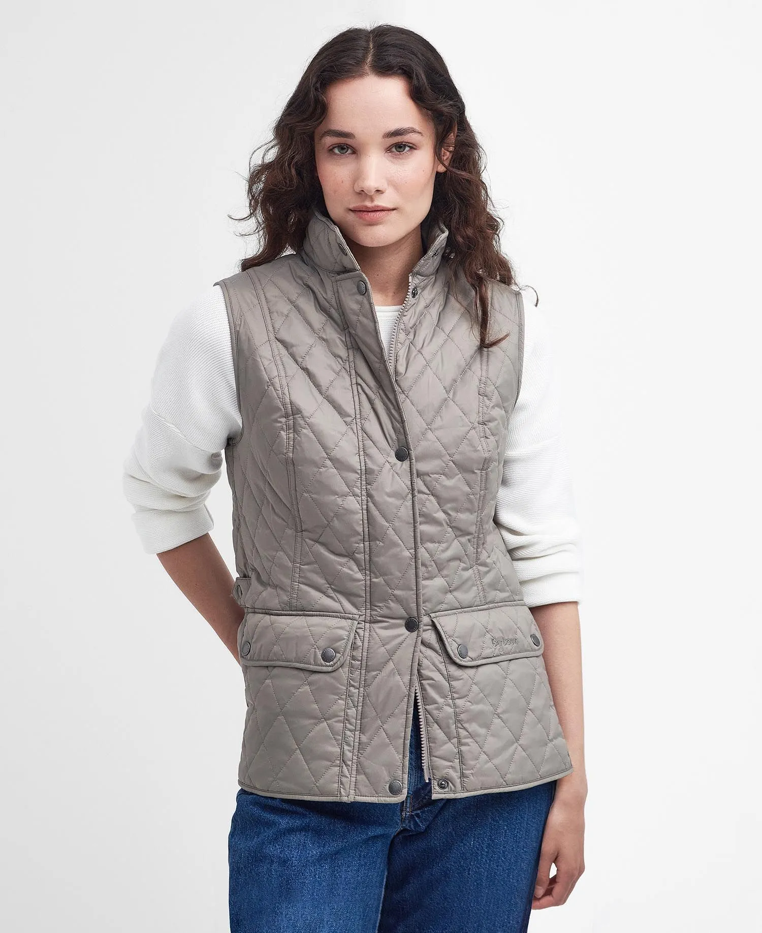 Barbour Otterburn Gilet Vest Taupe Women's - A One Clothing