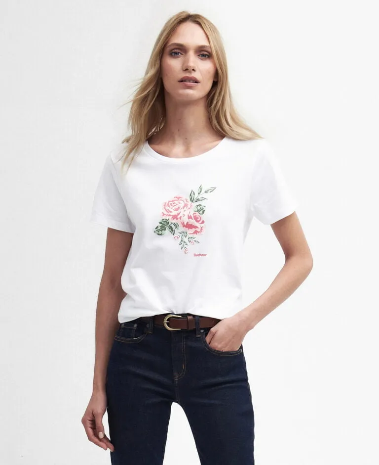 Barbour Women's Angelonia T Shirt - Gillanders.ie Town & Country Clothing