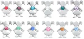 BCG - Children Birthstone Charms for Floating Locket, Girl