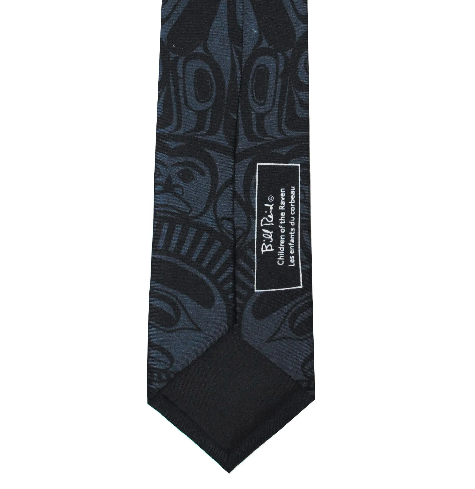 Bill Reid Children of the Raven Artist Silk Tie