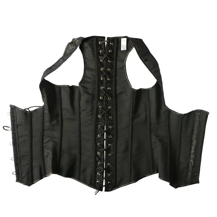 Black Gothic Corset for Women / Alternative Womens Clothing