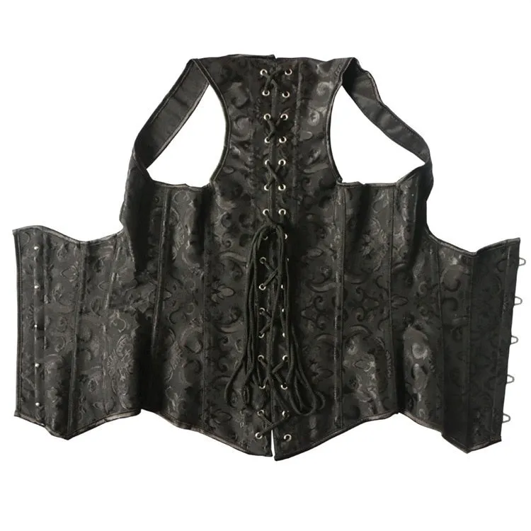 Black Gothic Corset for Women / Alternative Womens Clothing