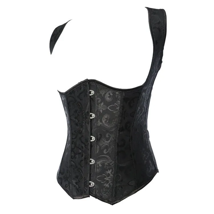 Black Gothic Corset for Women / Alternative Womens Clothing