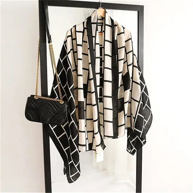 Black-White Women Scarves