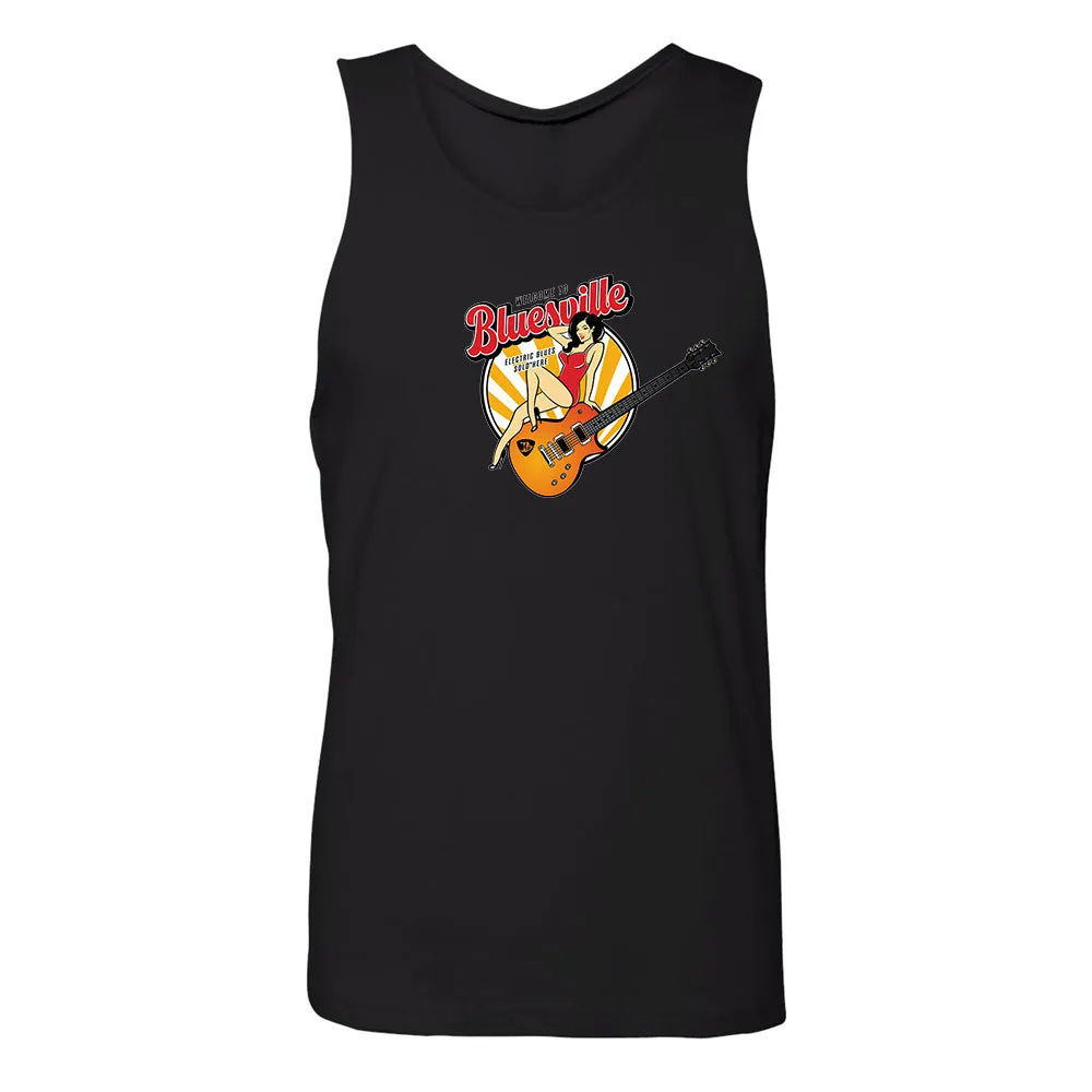 Bluesville Pin Up Girl Tank  (Men)