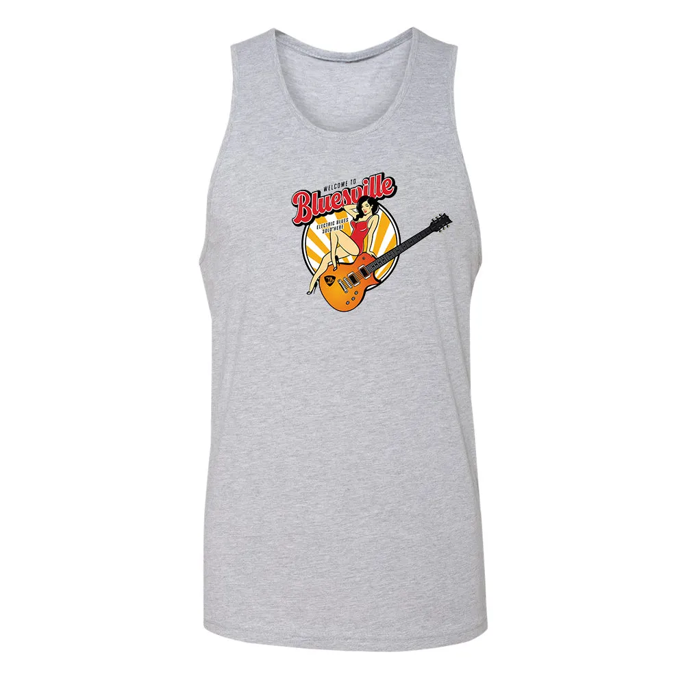 Bluesville Pin Up Girl Tank  (Men)