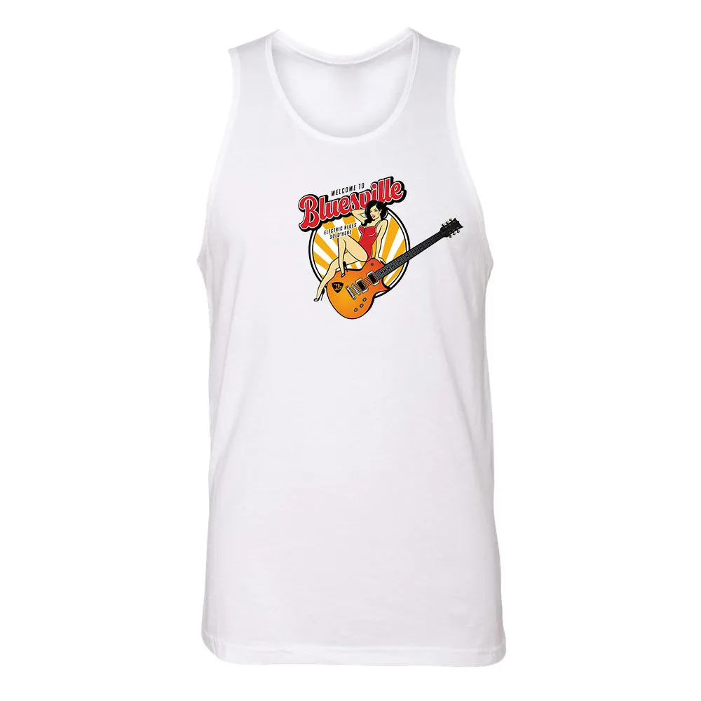 Bluesville Pin Up Girl Tank  (Men)