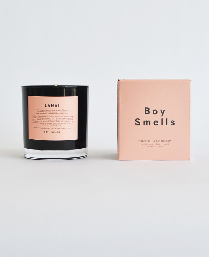 Boy Smells Candle Lanai