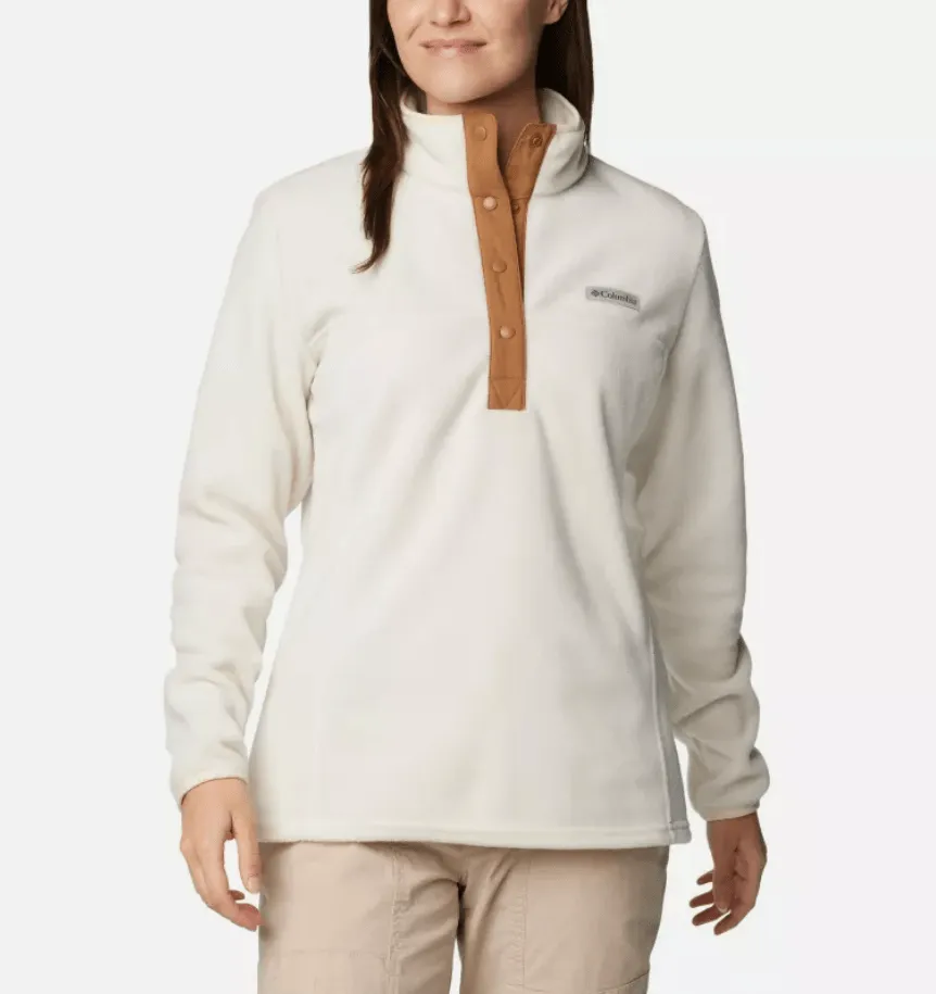 Columbia Women's Benton Springs Half Zip Snap Pullover -  at CCW Clothing