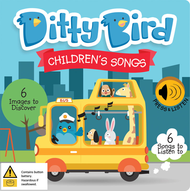 Ditty Bird Children's Songs Board Book