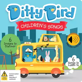 Ditty Bird Children's Songs Board Book