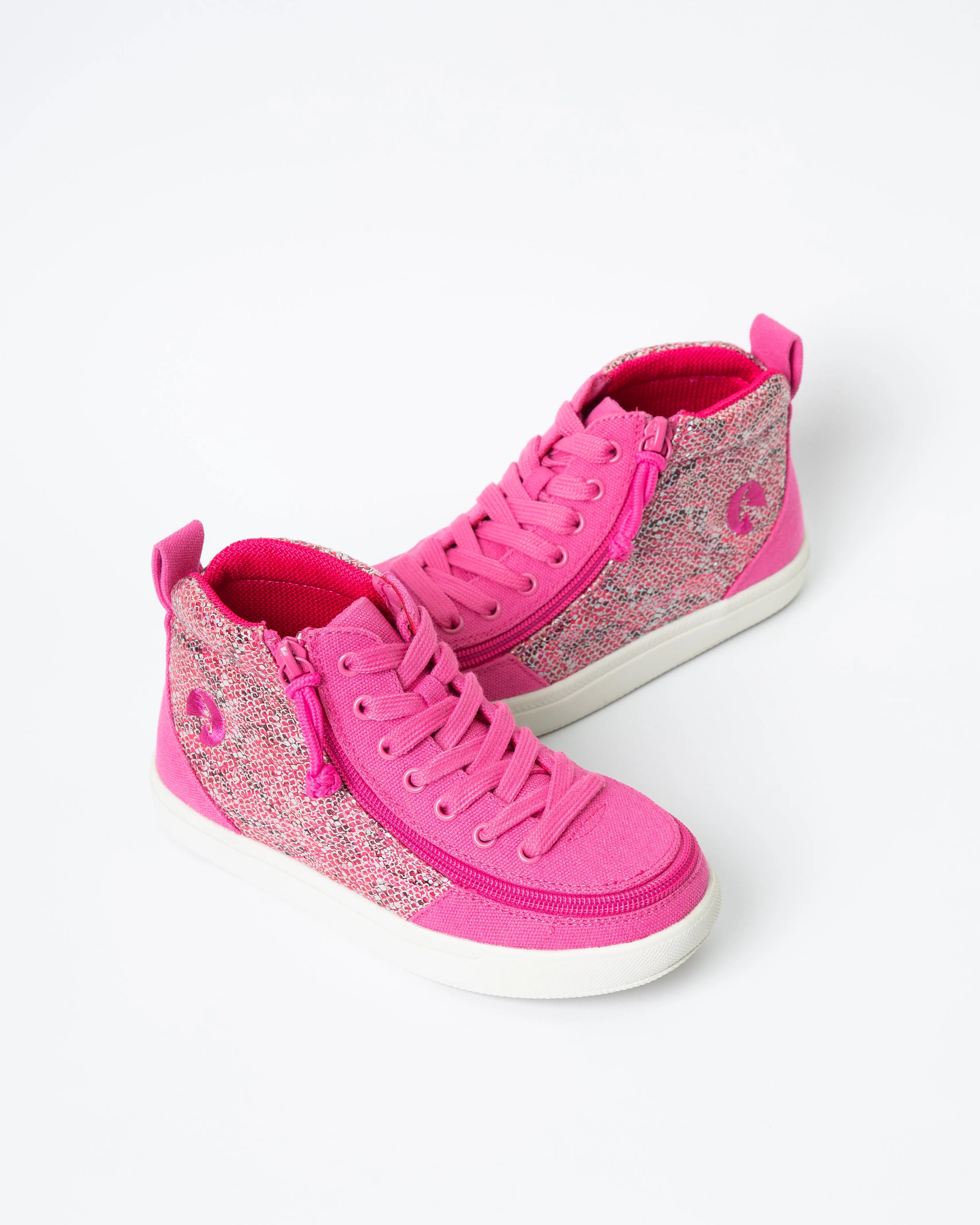 DR II High Top (Kids) - Fuchsia Snake