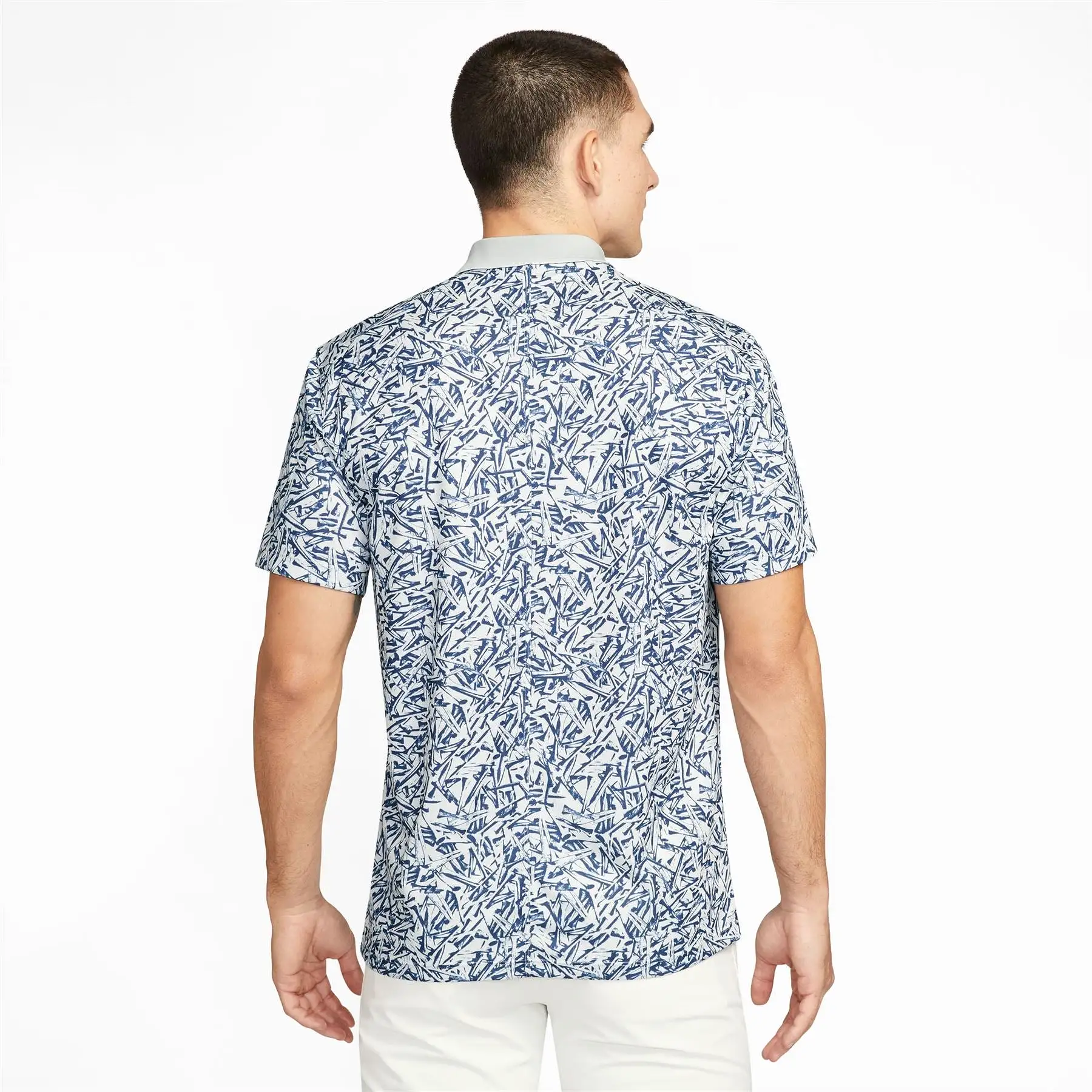 Dri-FIT Victory+ Micro AOP Tee Printed Polo Photon Dust Grey - W23