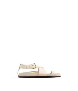 DULA SANDAL- EGGSHELL