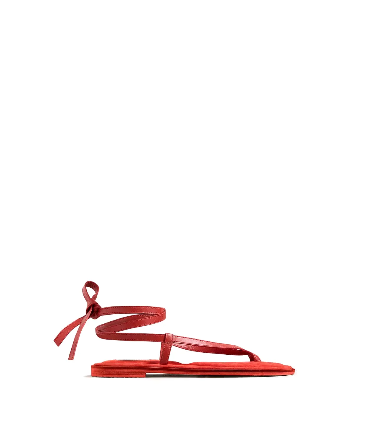 ELLIOT SANDAL- POPPY SUEDE