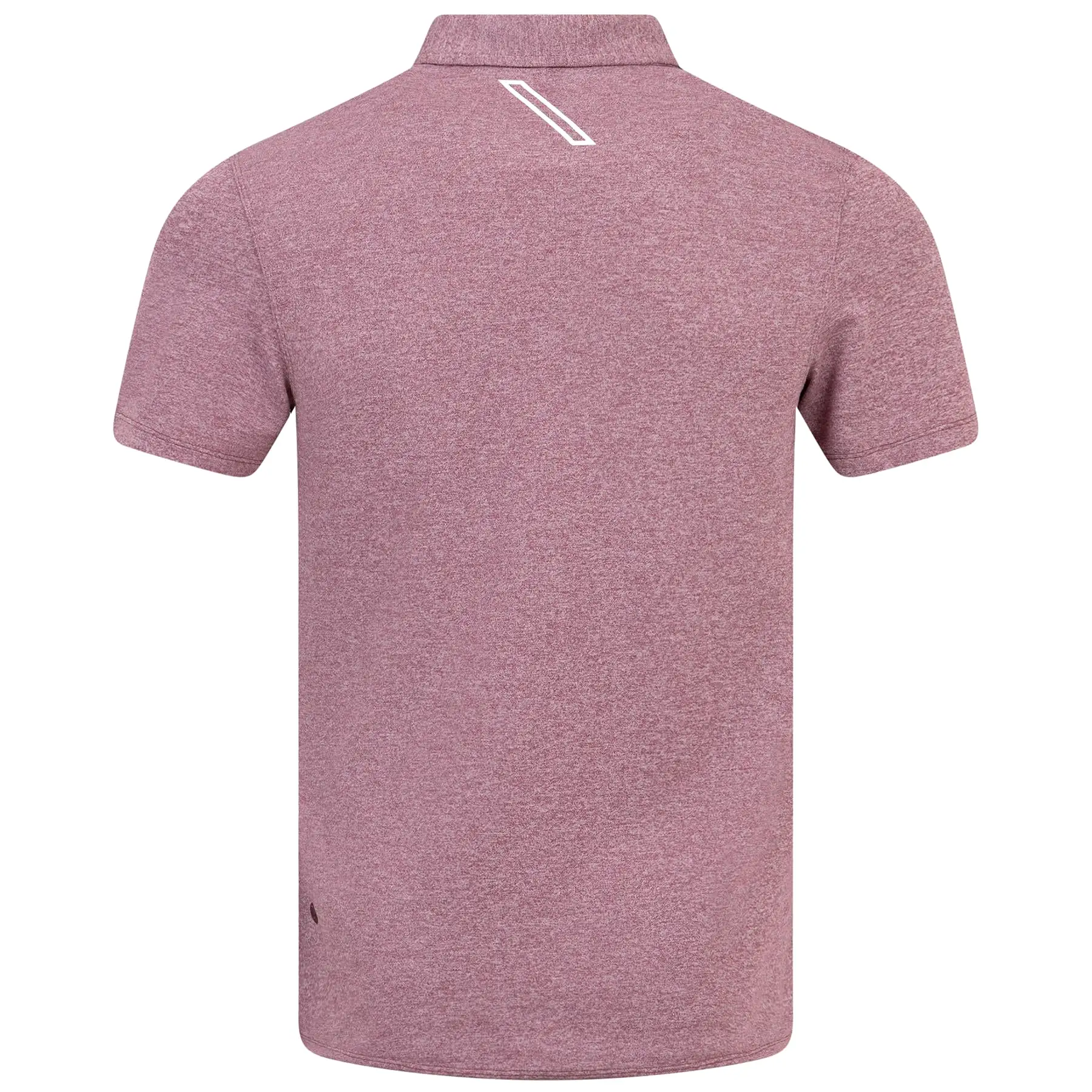 Evolution Stretch Pique Polo Heathered Red Merlot - SS24