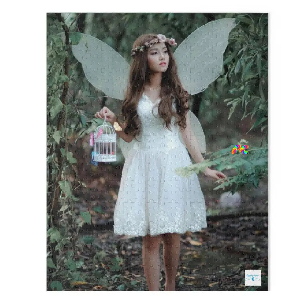 Fairy Girl in Forest Jigsaw Puzzle (120, 252, 500-Piece)