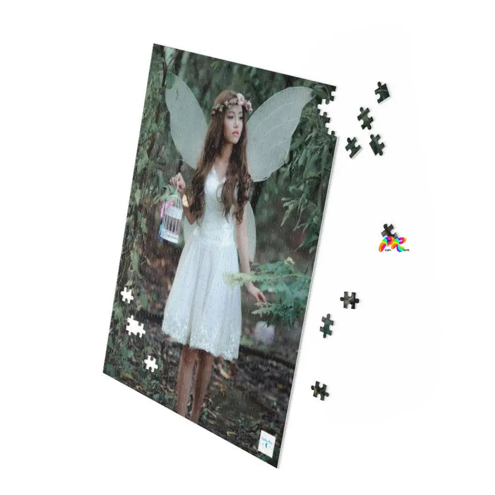 Fairy Girl in Forest Jigsaw Puzzle (120, 252, 500-Piece)