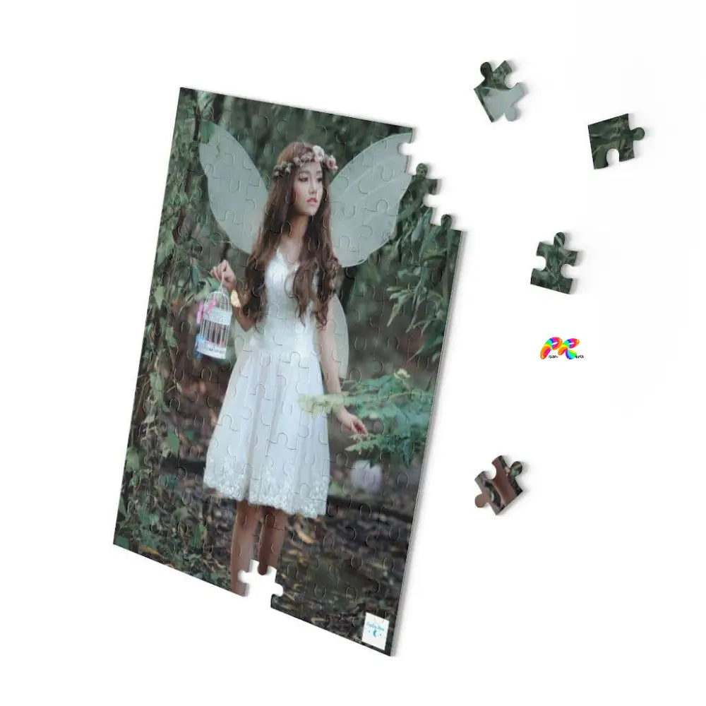 Fairy Girl in Forest Jigsaw Puzzle (120, 252, 500-Piece)