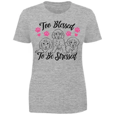 Farm Fed Clothing Women's Too Blessed T-Shirt