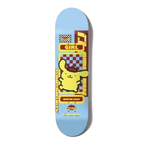 Girl Skateboards Hello Kitty Sanrio Tokyo Speed Griffin Gass Skateboard Deck 8.5