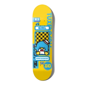 Girl Skateboards Hello Kitty Sanrio Tokyo Speed Simon Bannerot Skateboard Deck 8.25