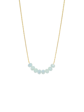 Glimmer Baby Blue - 18k Gold