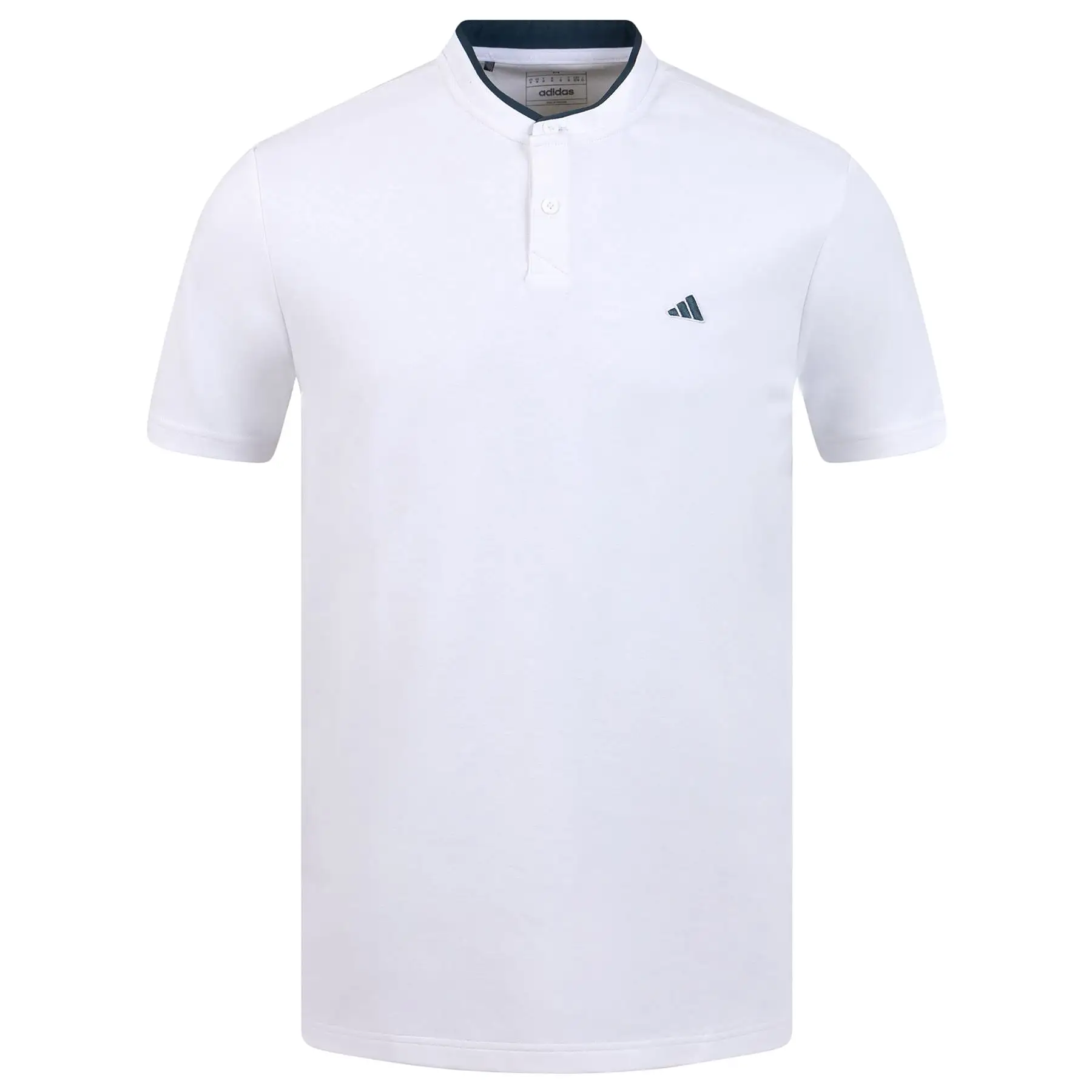 Go-To Henley Polo White - AW23