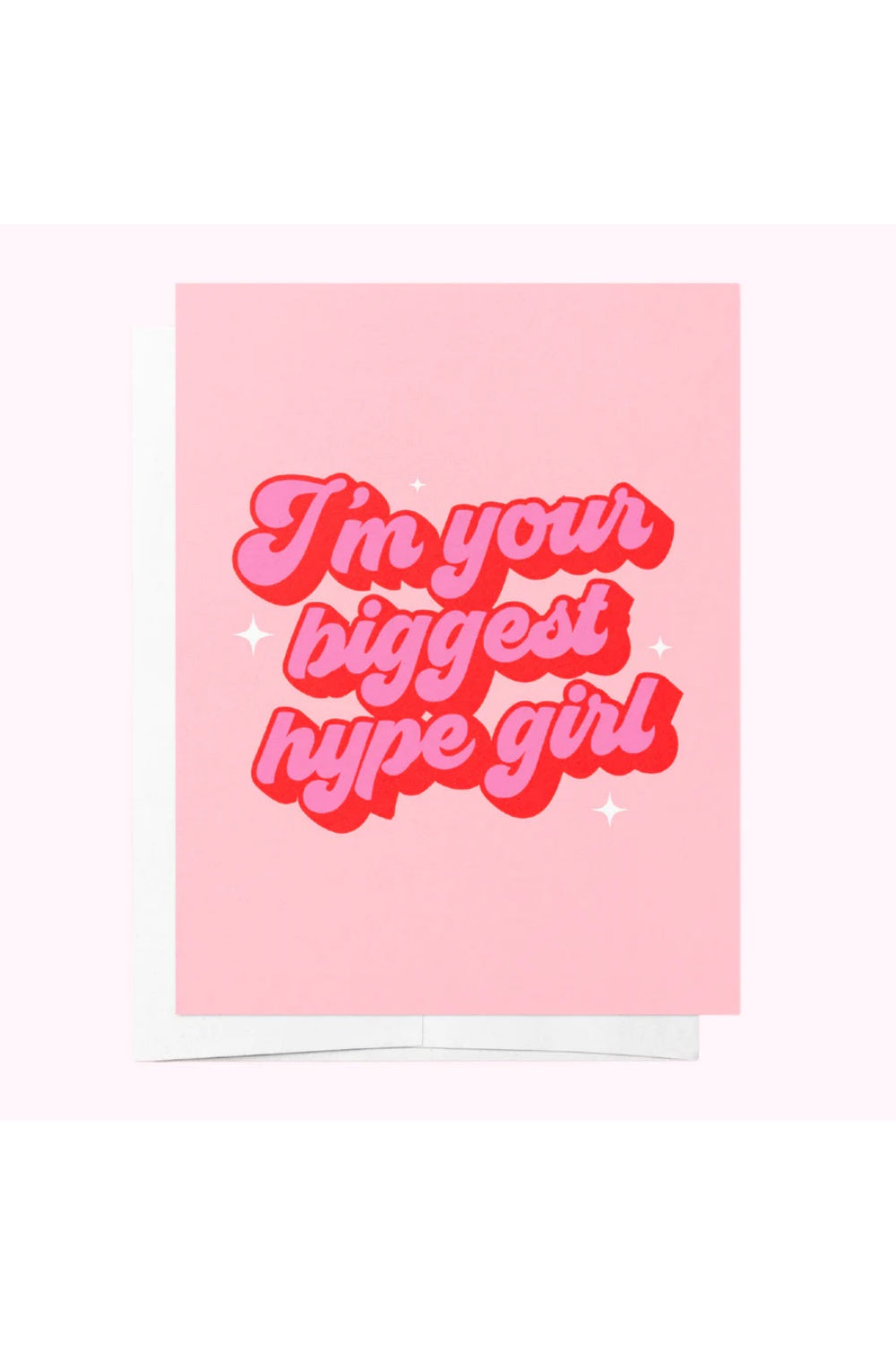 HYPE GIRL GREETING CARD