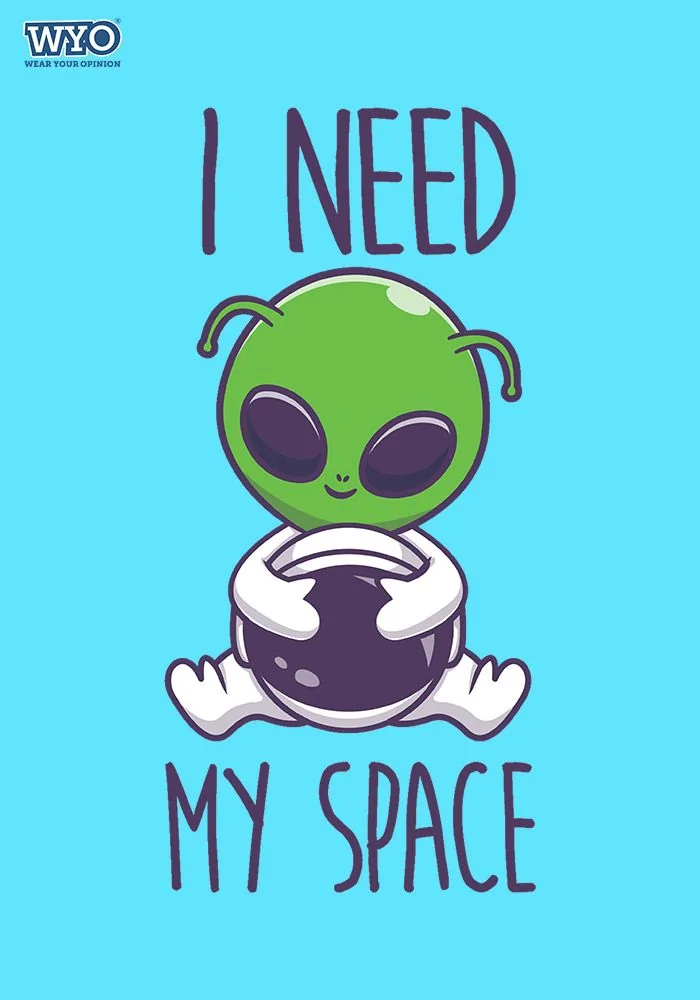 I Need My Space Kids T-Shirt