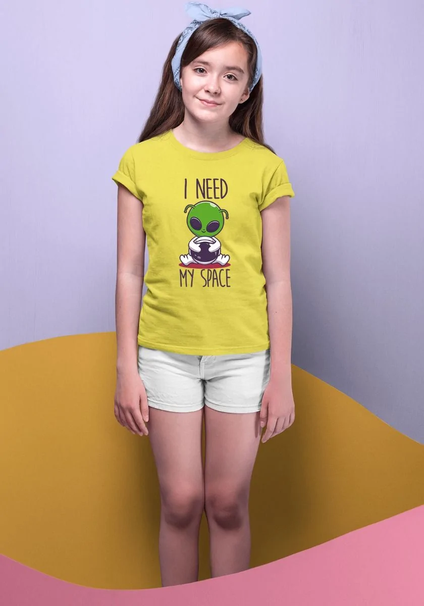 I Need My Space Kids T-Shirt