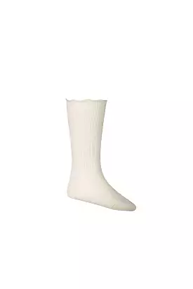 JAMIE KAY Natalie Frill Knee High Sock - Rosewater