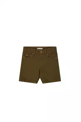 JAMIE KAY Noah Woven Short - Dark Anise