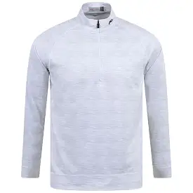 Keano Half Zip Mid Layer White Melange - 2024