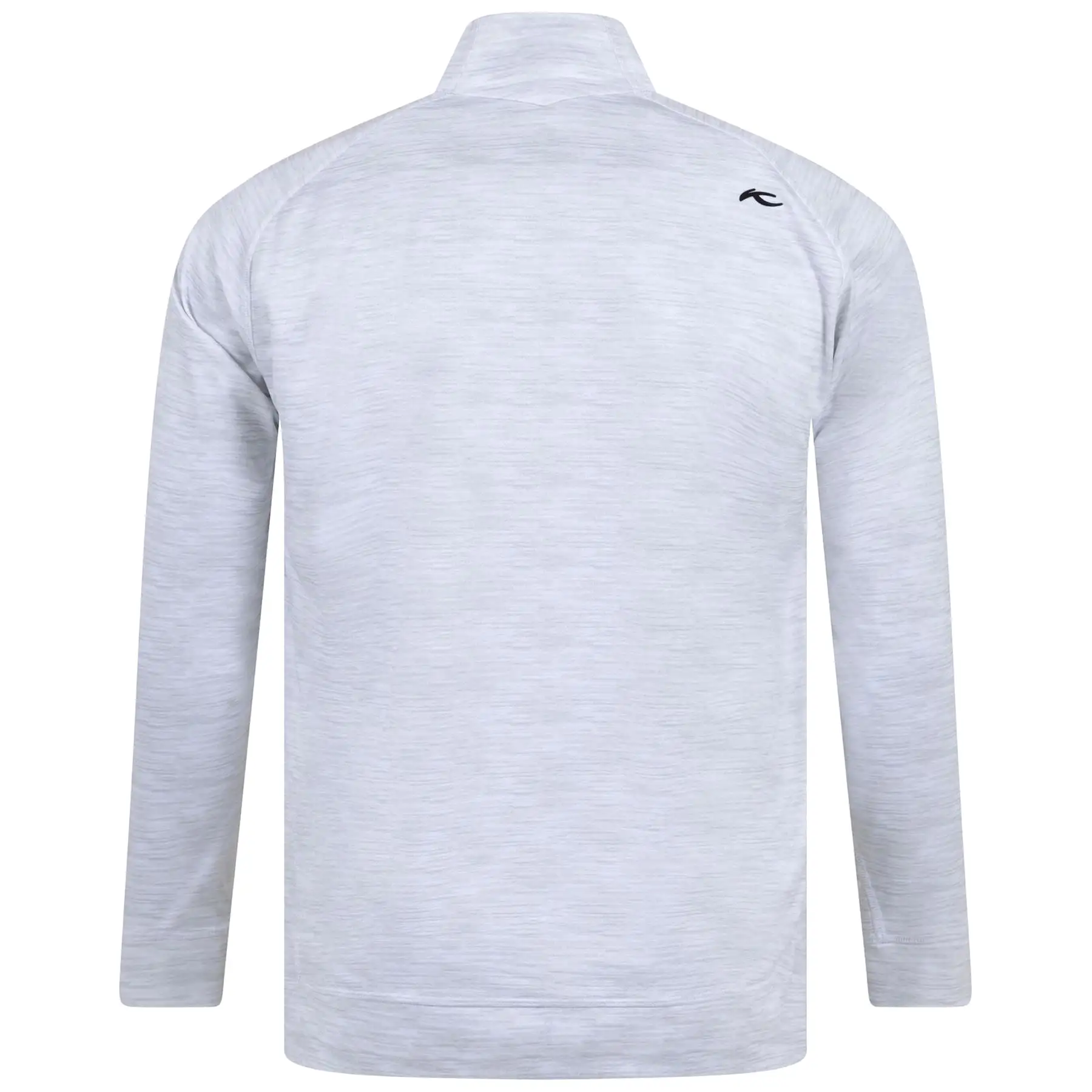 Keano Half Zip Mid Layer White Melange - 2024