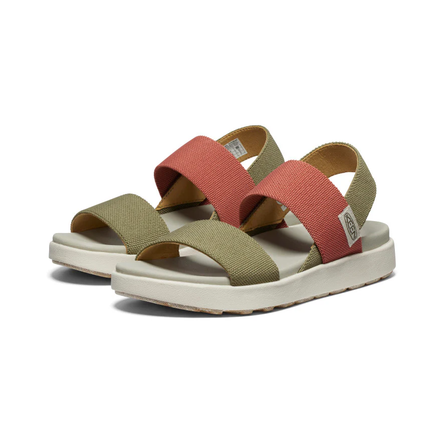 Keen Women's Elle Backstrap Sandal Martini Olive - A One Clothing