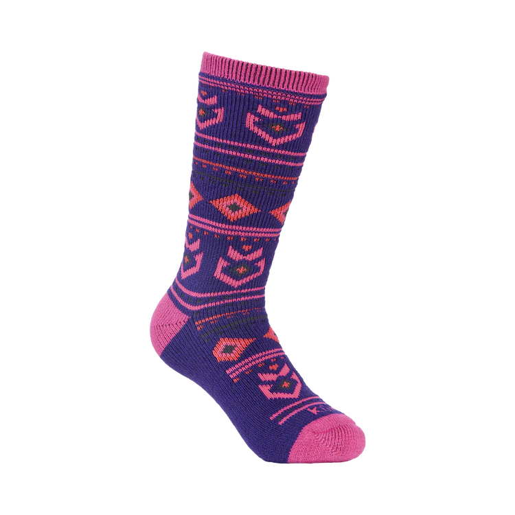 Kombi Violet Indigo Junior Getaway Sock