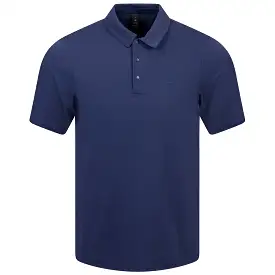 Logo Sport Nylon Stretch Polo Night Sea - SS24