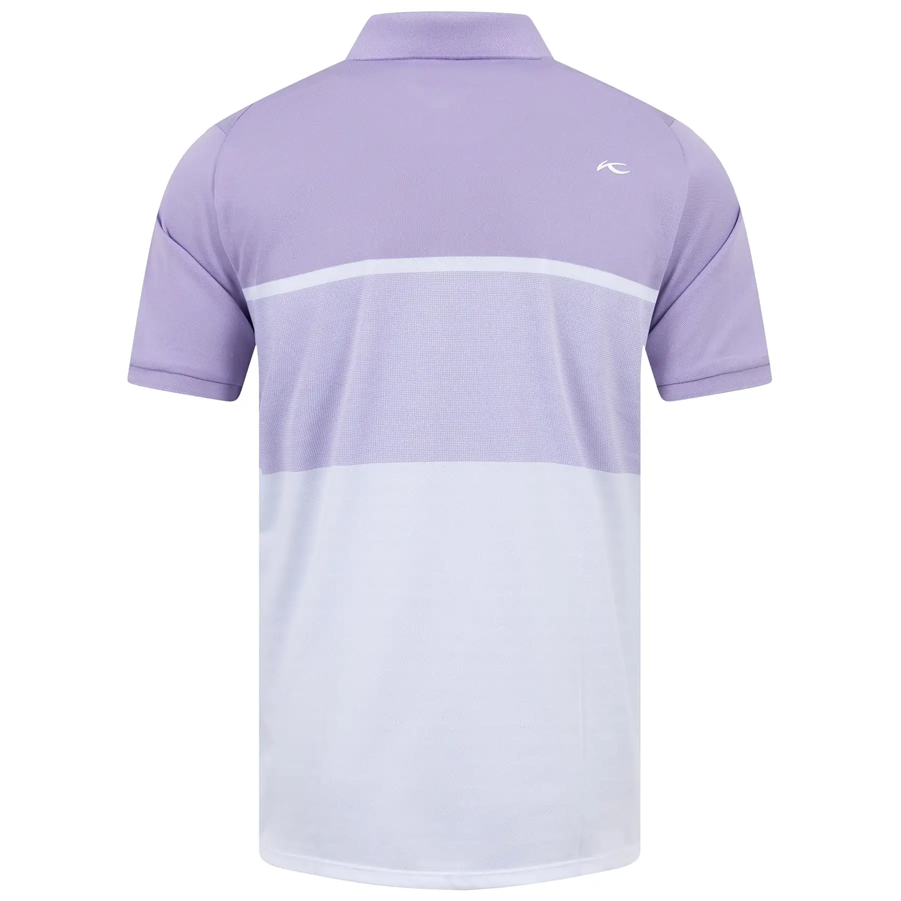 Luan Colour Block Polo Wisteria/White - SS23