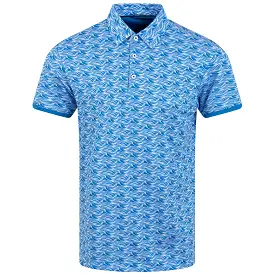 Madden Ventil8+ Stretch Regular FIt Polo Blue/White - AW23