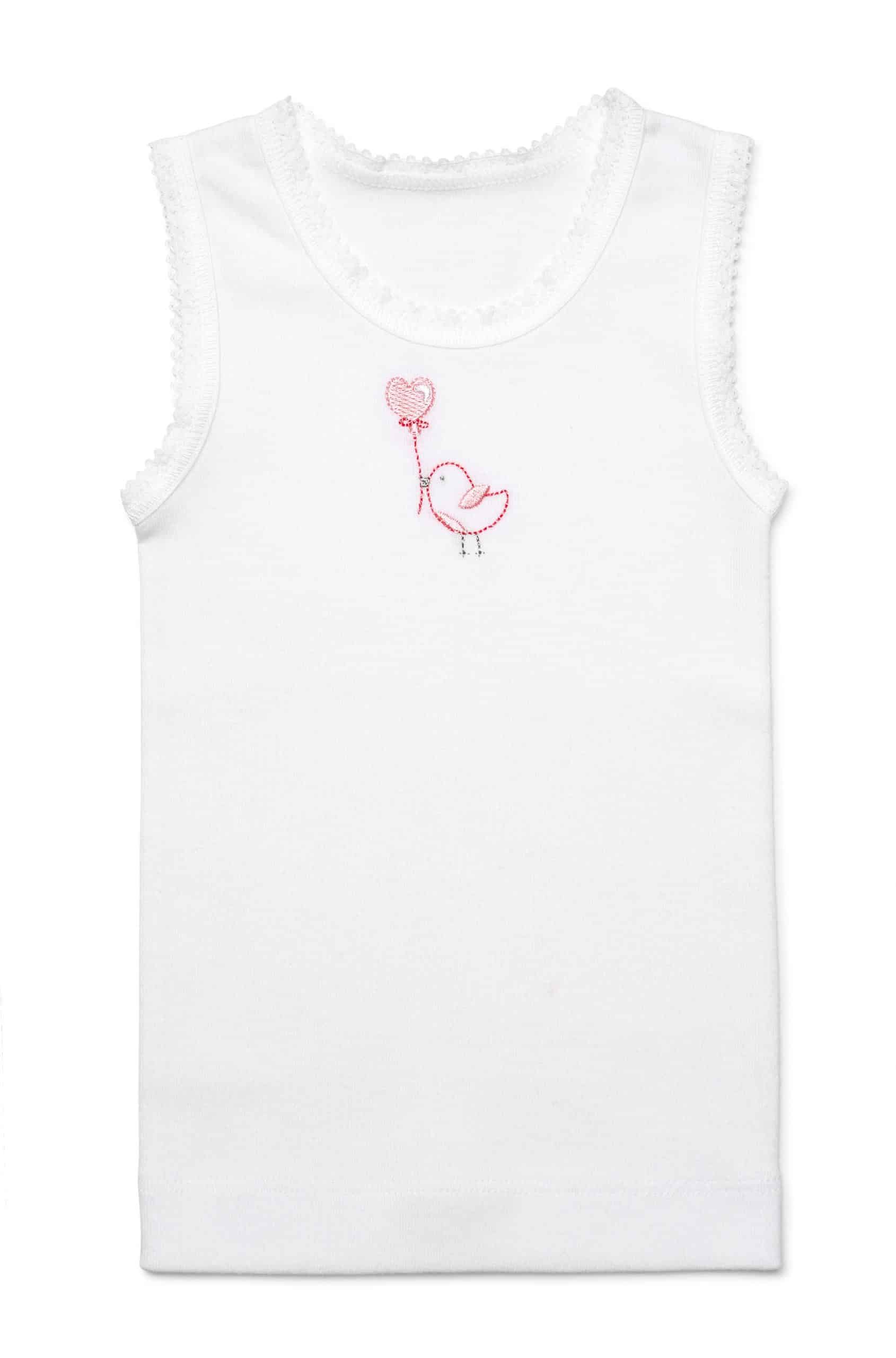 Marquise Girls 2 pack Singlets Birdy